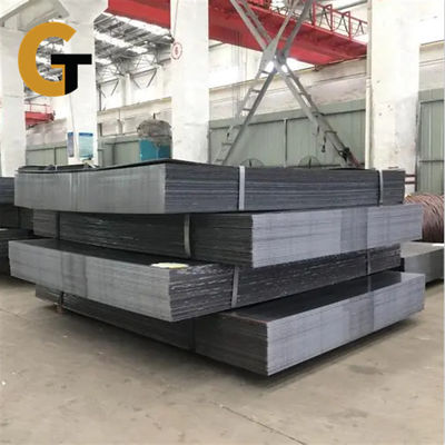 Placa de acero estructural de carbono estándar laminada en caliente Hoja de acero suave 1,2 mm 1,5 mm 2 mm