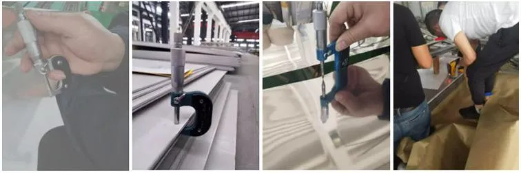 Placa de acero inoxidable 201 con fuerte resistencia a la corrosi&oacute;n, longitud de 1000 mm a 6000 mm 2