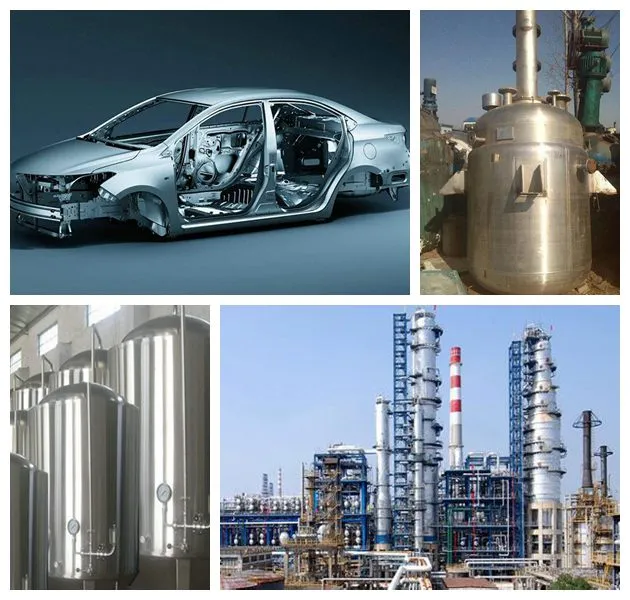 En el caso de los aceros de acero inoxidable laminados en fr&iacute;o o en caliente, los aceros de acero inoxidable AISI SUS 201 304 316L 310S 409L 420 904 2