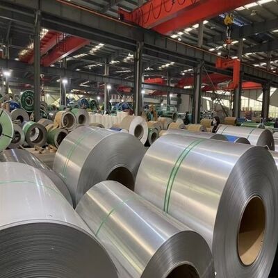 comprar 0.1 mm a 3.0 mm de espesor bobina Cr 201 202 304 316 de acero inoxidable para materiales de construcción Fabricación en línea