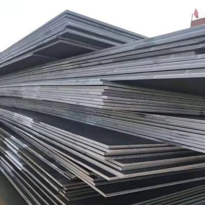 comprar Placa de acero al carbono laminada en caliente de alta resistencia Q235 SS400 Grado de chapa de acero galvanizado para construcción Fabricación en línea