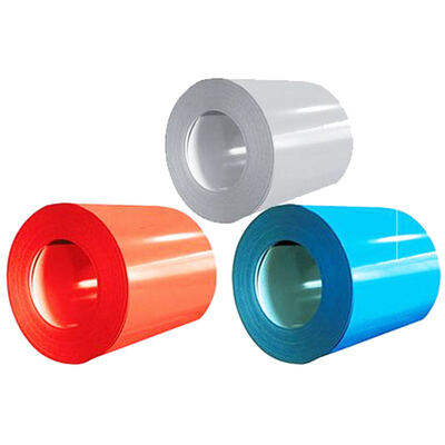 comprar bobina de acero recubierta de color PPGI con revestimiento anticorrosión PVDF y tamaños personalizados para construcción y electrodomésticos Fabricación en línea
