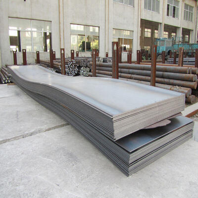 comprar Placa de acero al carbono laminada en caliente de 8 mm de grosor para aplicaciones de construcción estructural e ingeniería de trabajo pesado Fabricación en línea