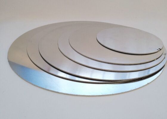 Aleación 3003 peso ligero redondo de aluminio del círculo 3004 3005 señales de tráfico de 1.0m m x de 350m m DC