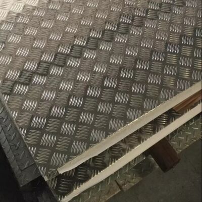 Diamond Plate Sheets de aluminio grabado en relieve .025