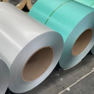 7005 7050 7075 Bandas de acero de aluminio bobina de papel laminado para materiales de cubierta de aluminio recubiertos de color