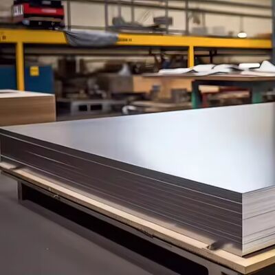 Hoja de acero al carbono laminada en caliente Q235B Q345B 0,8 mm - 20 mm Estándar ASTM GB para calderas de buques portacontenedores