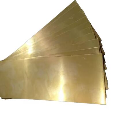 H62 H65 H70 Hoja de latón con 99,99% de pureza de cobre de alta precisión Tamaño personalizable para fabricación industrial