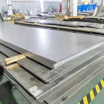ASTM A240 Hojas y placas de acero inoxidable laminadas en frío de 0,5 mm con acabados de superficie 2B BA HL NO.4 8K